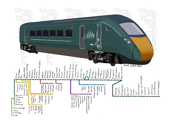 海外鉄道模型 Class800 Great Western Rail Hitachi Class 800 008 GWR Great Western Railway Intercity