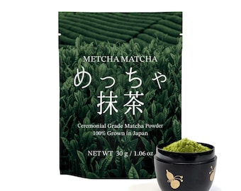 Pó de Matcha Uji de Grau Cerimonial - 30g