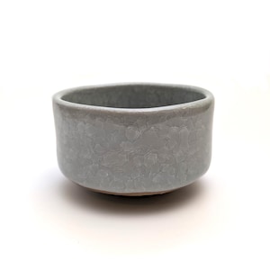 Made in Japan Shiro Kanyu Mino Ware White Matcha Bowl | Handcrafted Japanese Chawan | Traditional Matcha Tool | Gifu Pottery