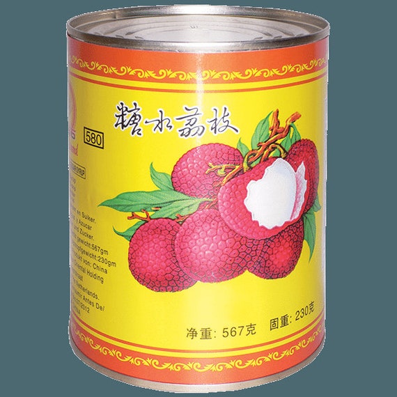 Canned Lychees in heavy syrup 567g Etsy