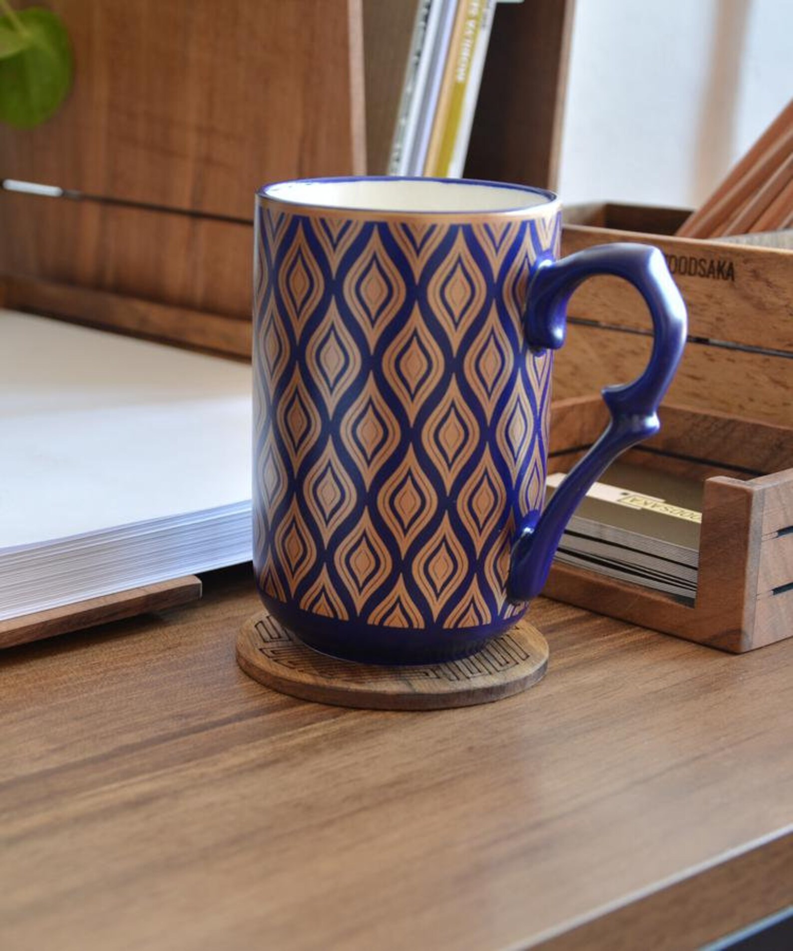 Set of 6 Kitchen Coasters Kitchen Gear Walnut Wood Etsy