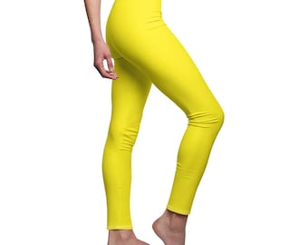 bright yellow leggings