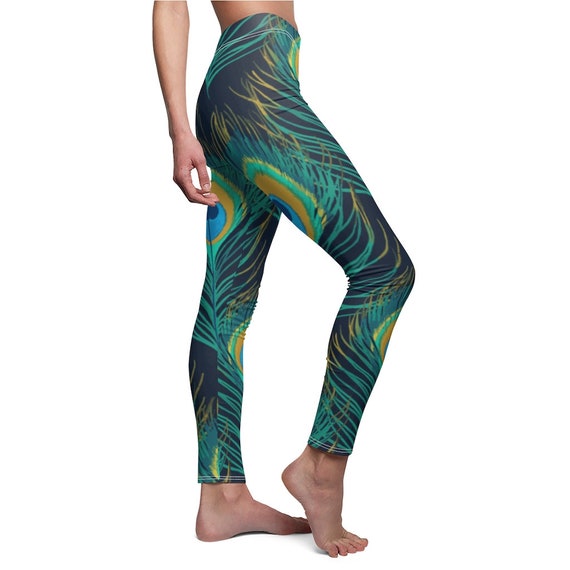 Peacock Leggings Animal Yoga Pants 