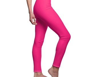 Pink Leggings - Etsy