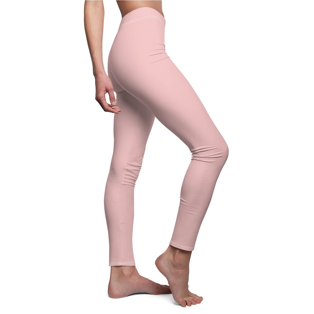 Light Pink Leggings Light Pink Yoga 