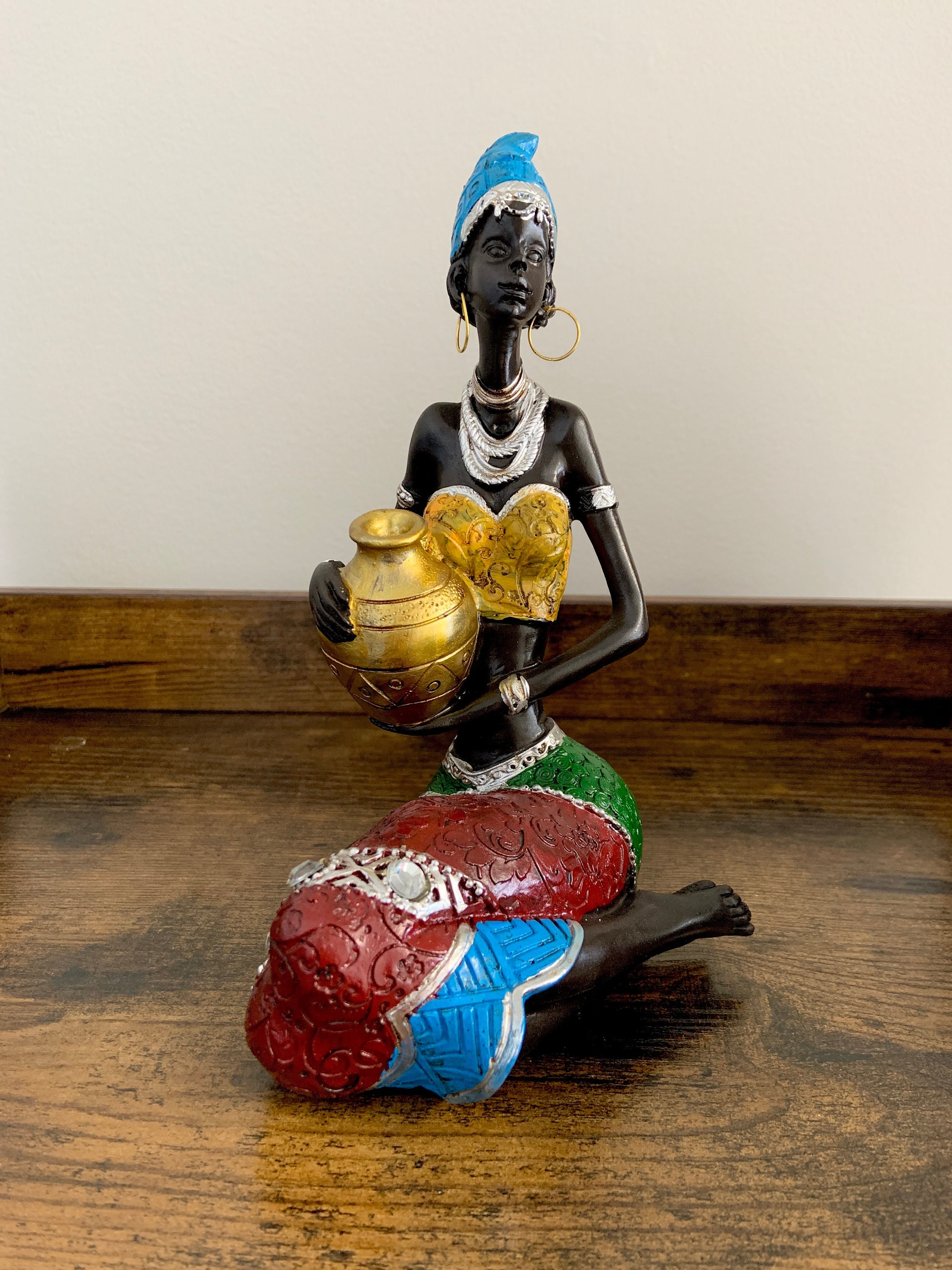 African Art African Sculpture African Woman African Girl Home - Etsy