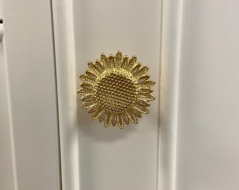 Sunflower Knobs for Drawers Knobs for Cabinets Knobs Modern Knobs and Handles Fruit Decor Knob Pull Hardware Furniture Decorative Knobs