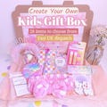 Create Your Own Girls Gift Box – Personalised Birthday Pamper Hamper for Ages 4–11