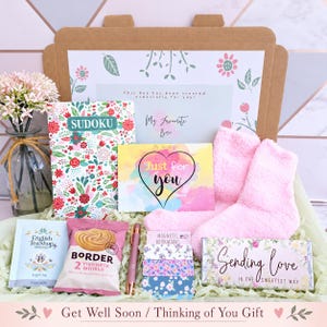 Get Well Soon Gift | Pamper Gift Box | Self Care Letterbox Gift