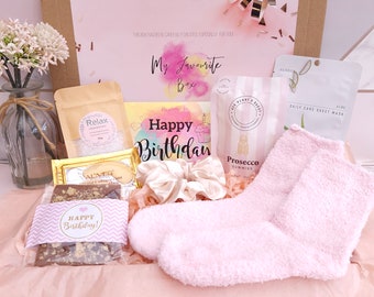 Birthday Chocolate Pamper Treat Box Gift for Her | 18th, 21st, 30th, 40th, 50th Birthday Gift for Friend | Letterbox Gift