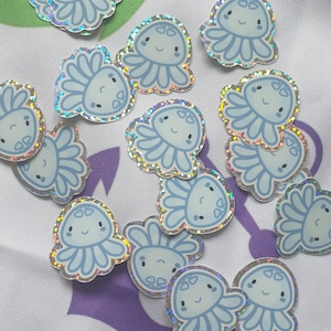 Cute Jellyfish Sticker (3x3cm)