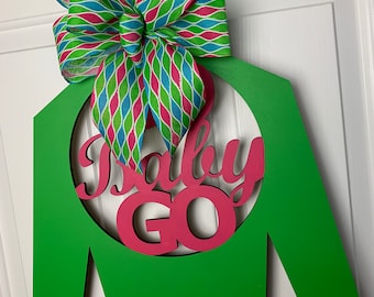 KY Derby Jockey Silks Door Hanger