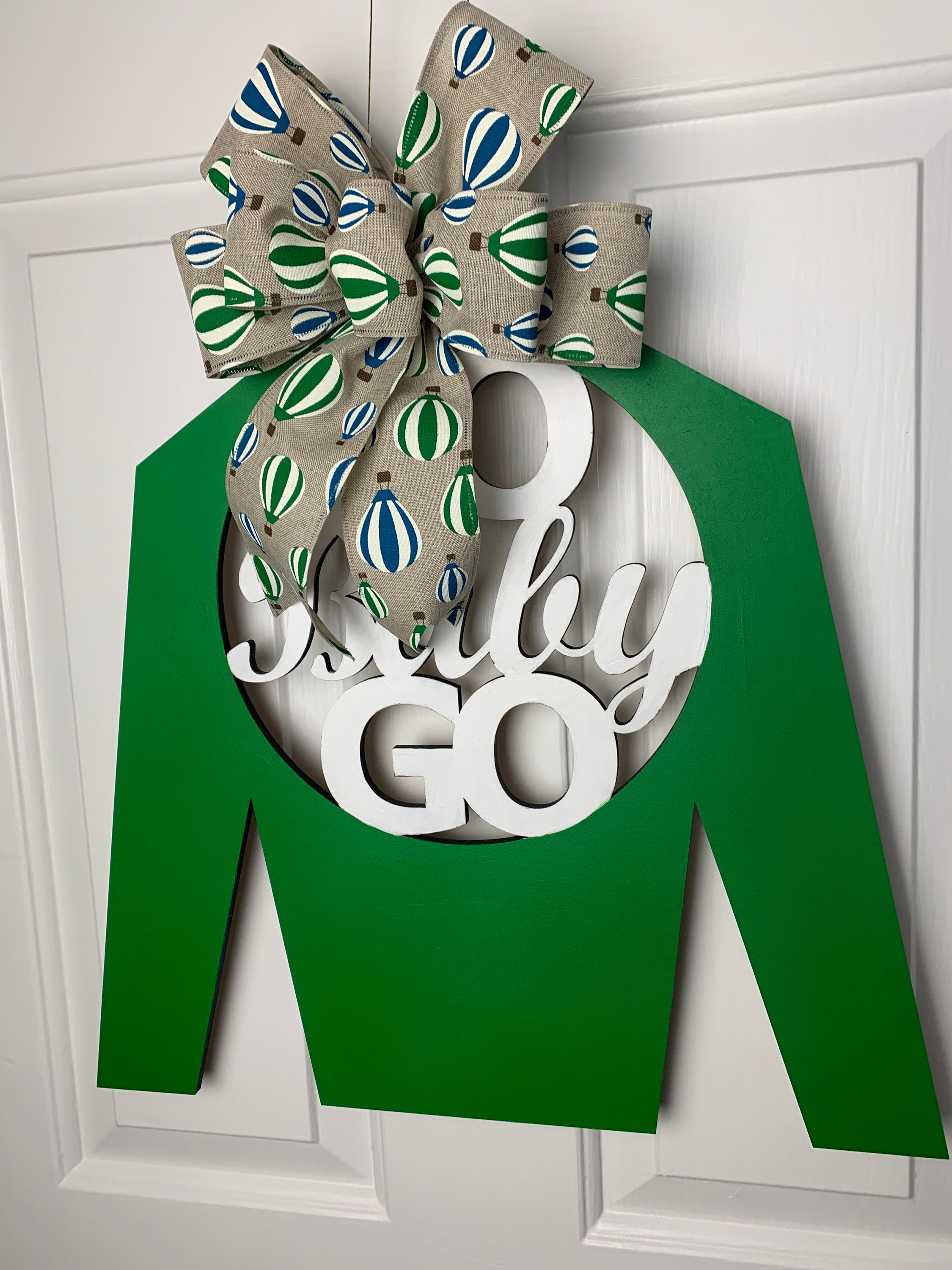 KY Derby Jockey Silks Door Hanger