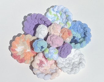 Fuzzy Scrubby/ Cotton Ball Combo Pack