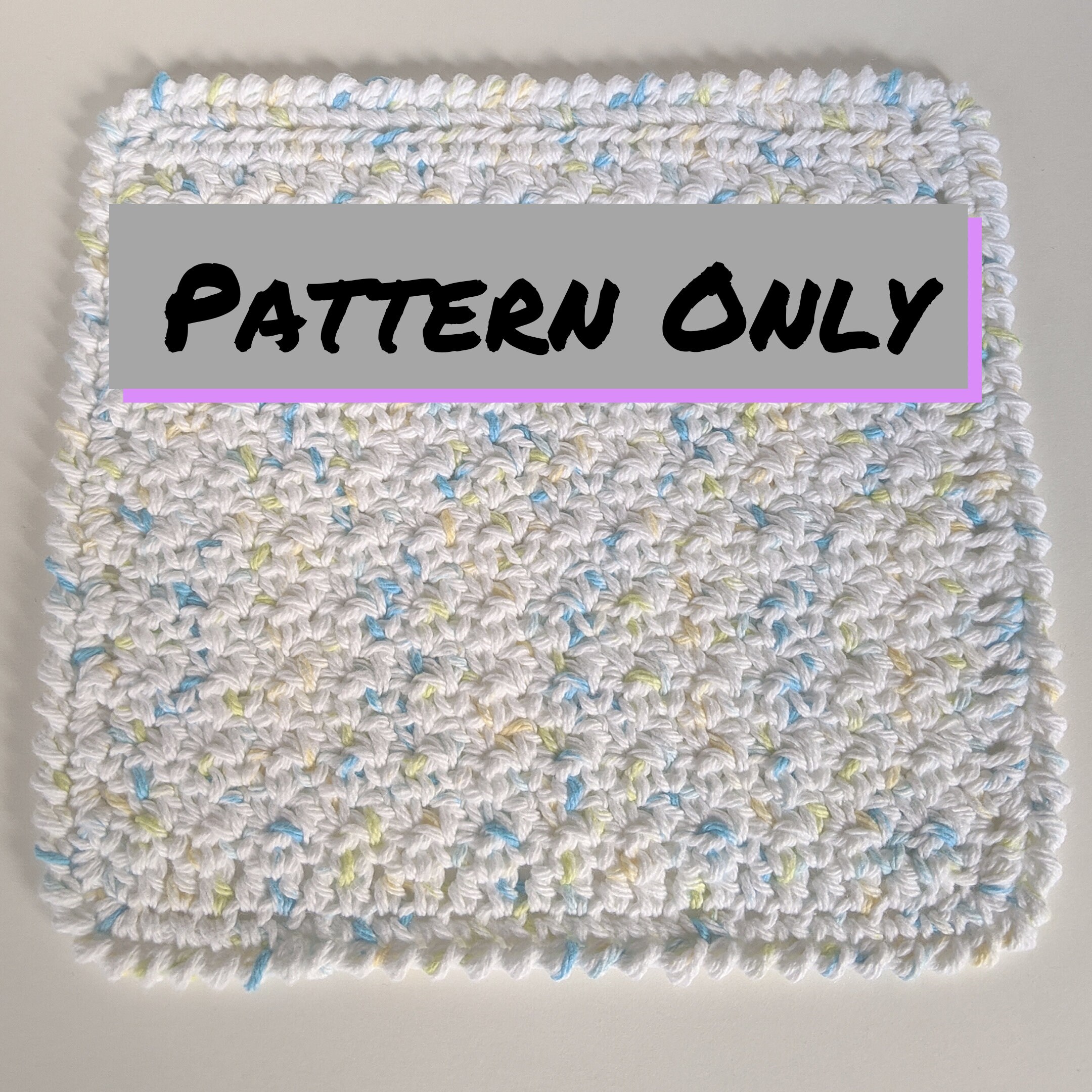 Simple Textured Cloth - Pattern ONLY - Etsy