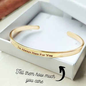 Personalised Quote Bangle