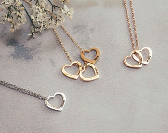 Heart Name Necklace Etsy Heart Name Necklace Etsy