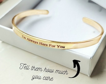 Personalised Quote Bangle