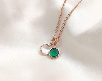 Mini Birthstone Necklace