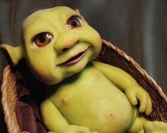 Shrek sale reborn doll