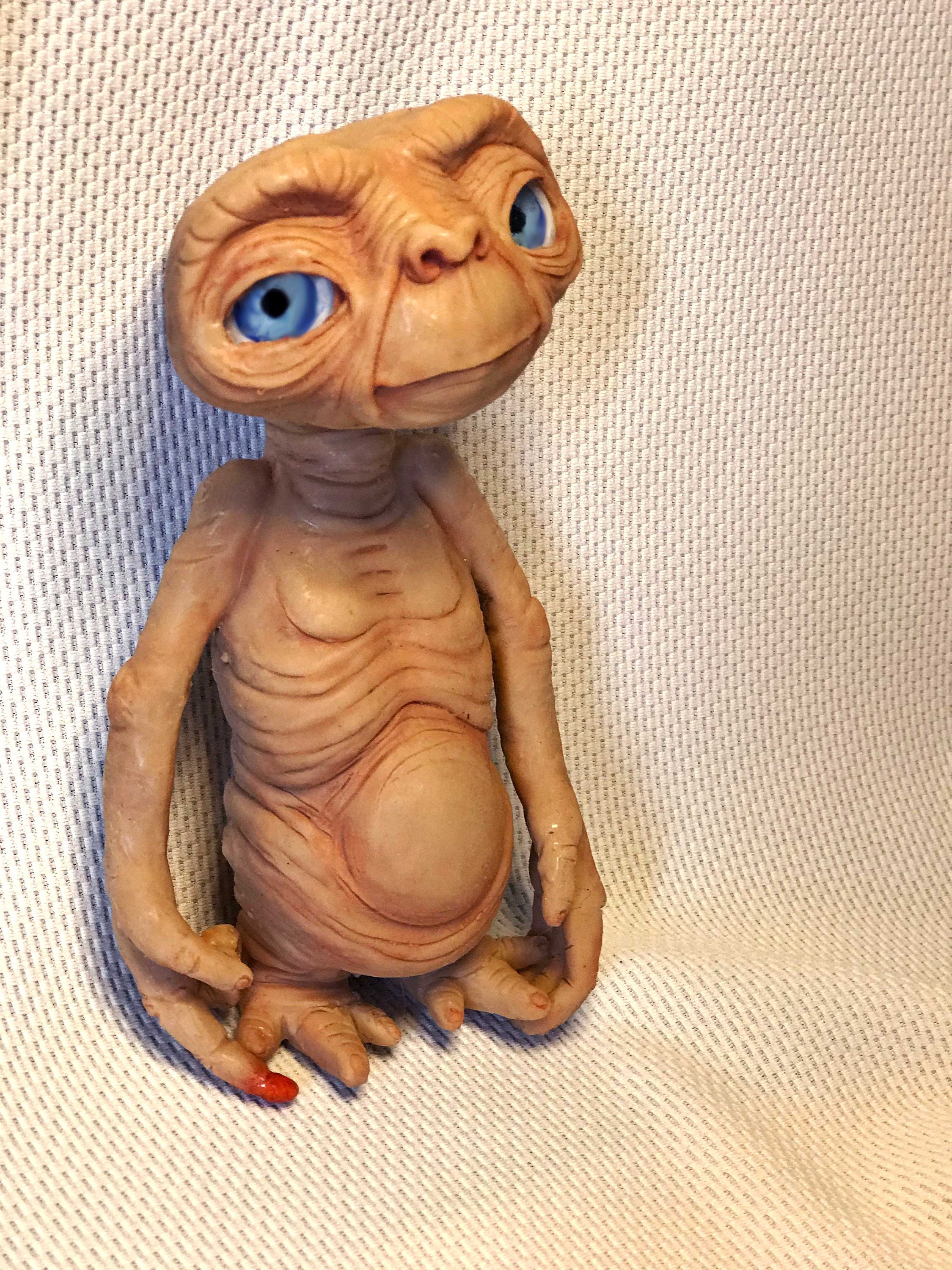 Tiny Baby E.T. the Extraterrestrial Silicone Doll 5,9 In. /15 Cm MADE TO  ORDER 