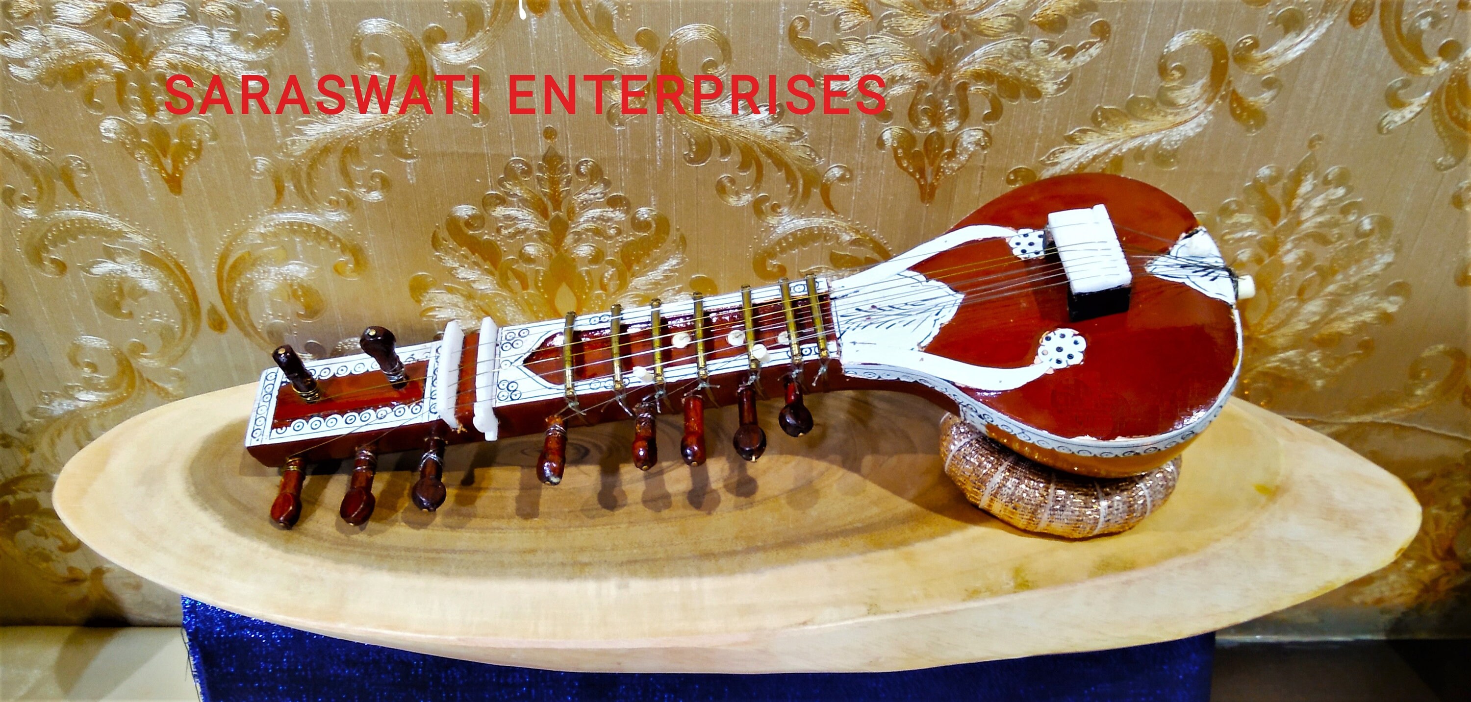 Wooden handmade musical instrument 12 Sitar Miniature Etsy