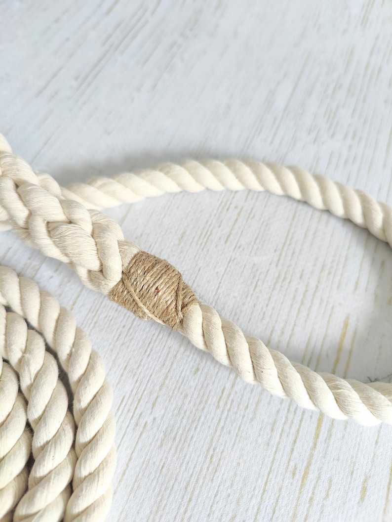 Multifunctional Dog Training Lead // Handmade Cotton Rope Dog Leash bild 11