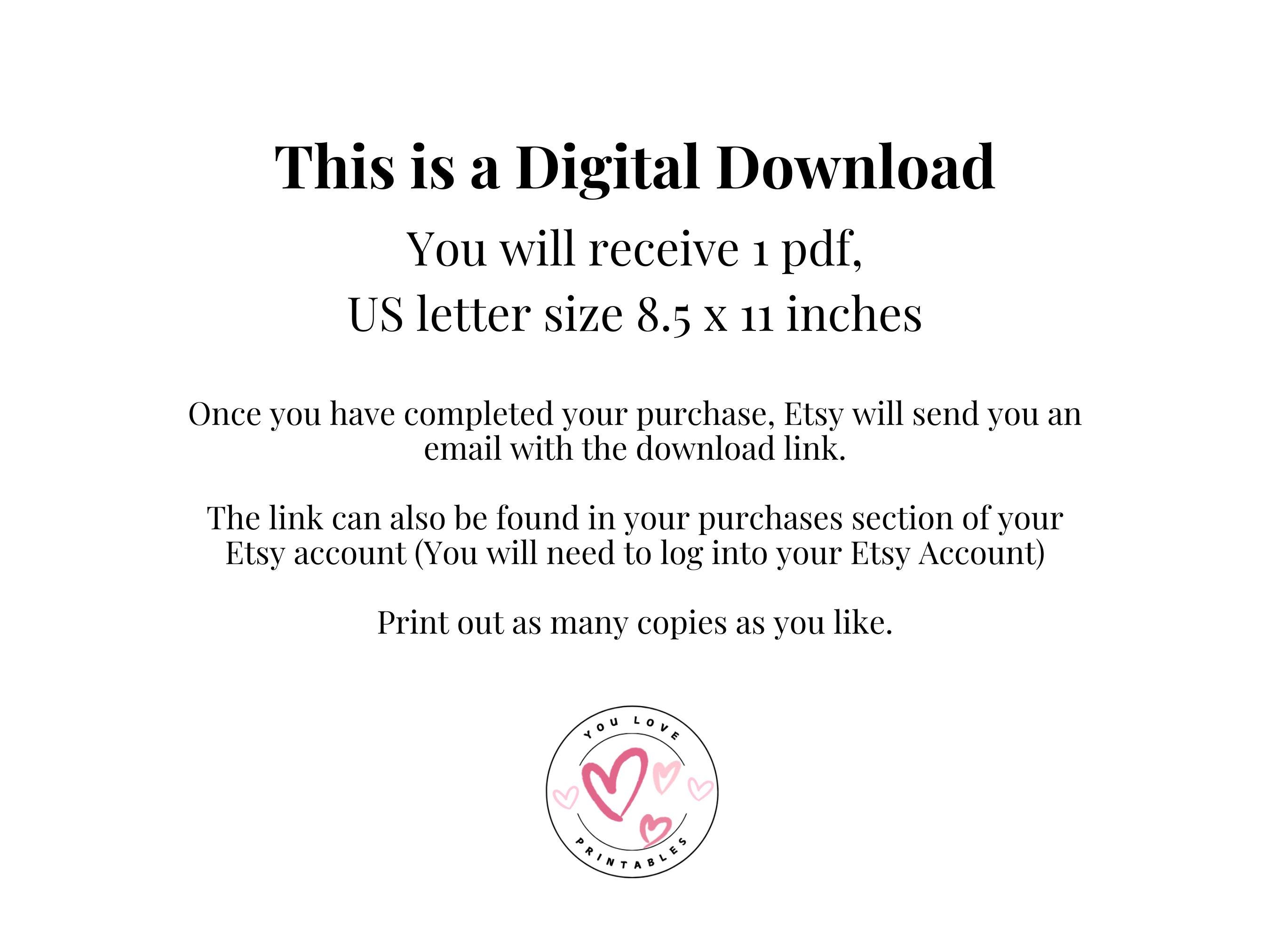 Printable Christmas Letter to Dear Santa With Wish List - Etsy