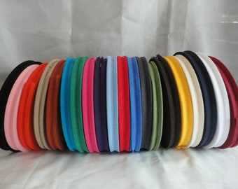 12mm Cotton Bias Binding Tape (Single Fold Bias) for Garment Making Neck Lines Under Arms Sewing with Various Colours and Quantity Available