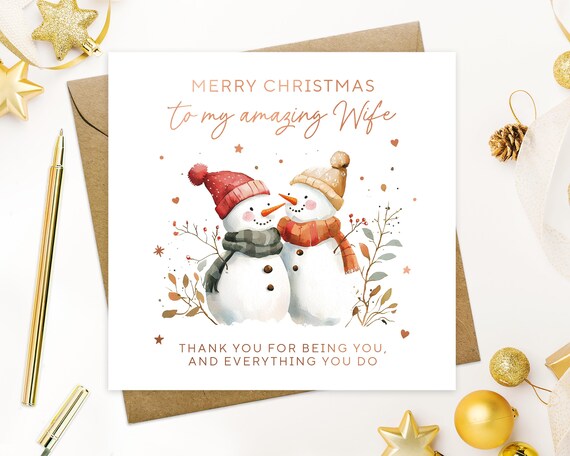Christmas Card For Wife | Australia - View #6