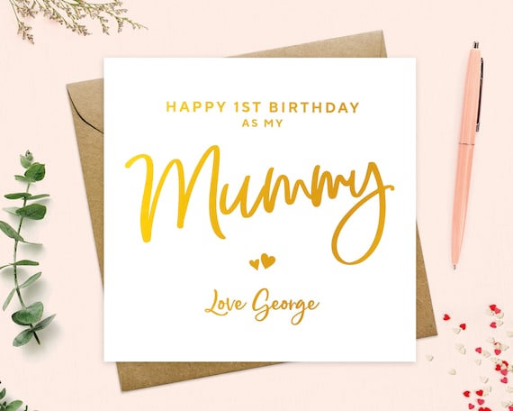Mums first store birthday