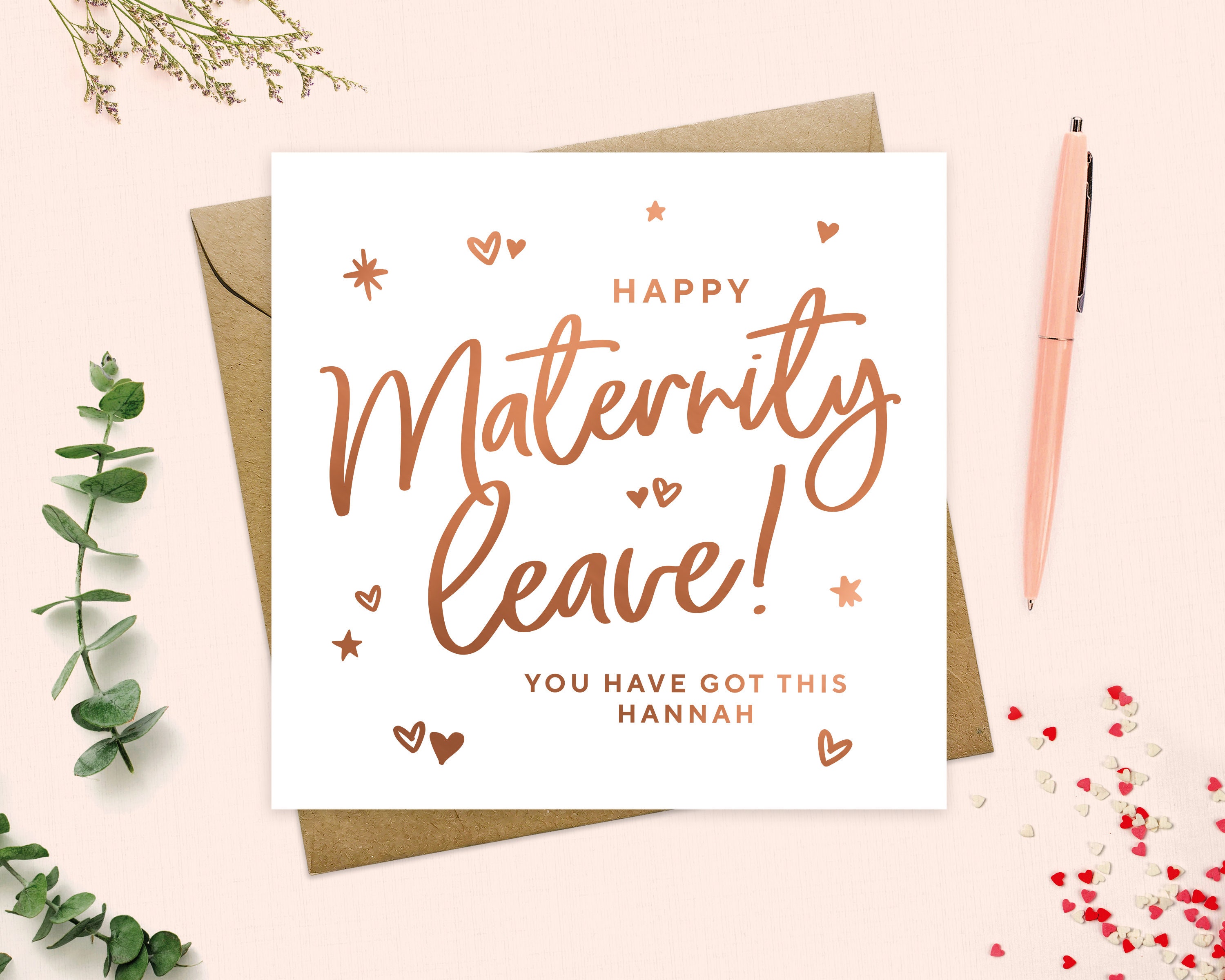 Happy Maternity Leave Personalised Card Colleague Card Etsy happy-maternity-leave-personalised-card-colleague-card-etsy
