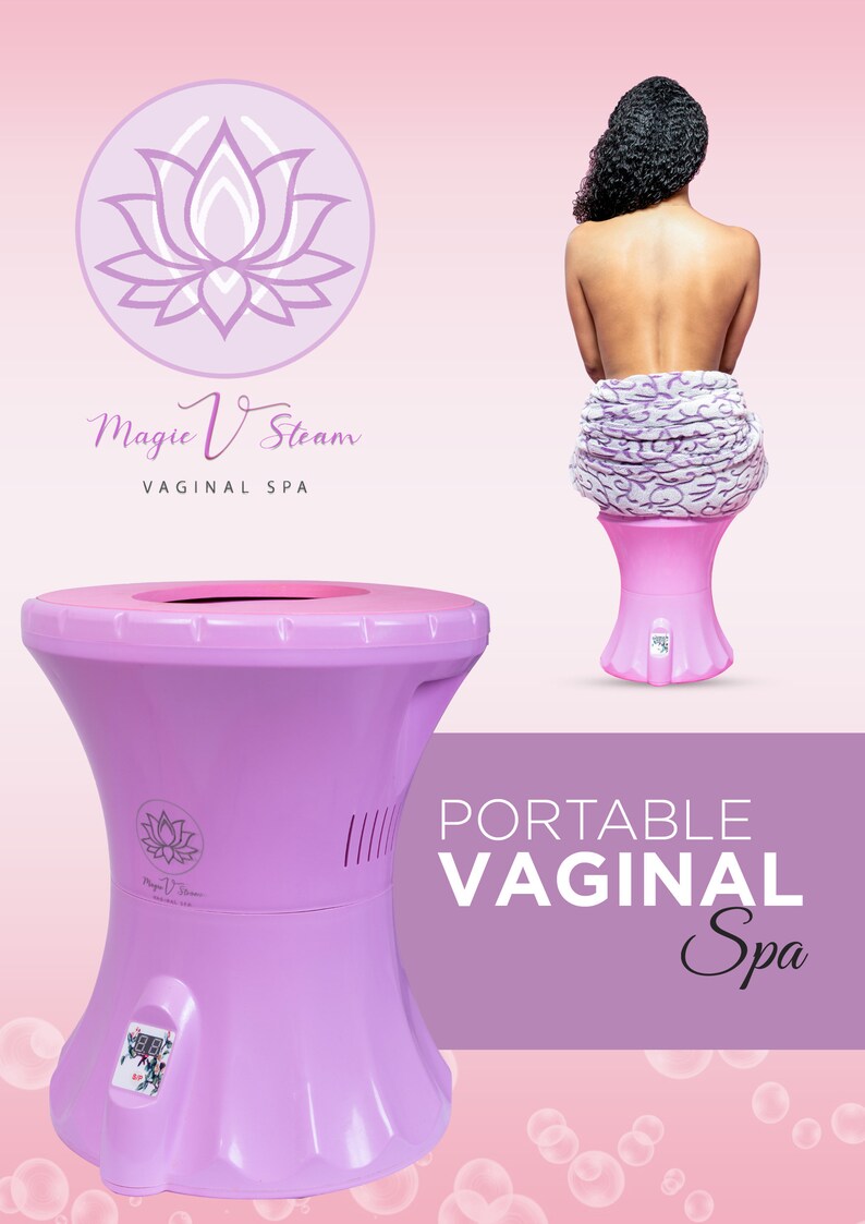 Magic V Steam Portable Vaginal Spa and Sitz bath alternative Etsy