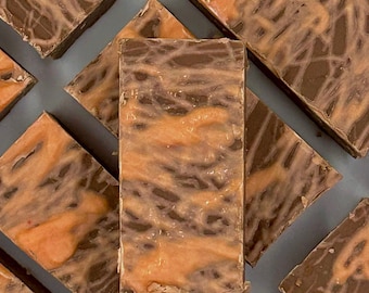 Fudge all'arancia e cioccolato