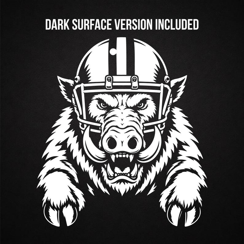20 Football Mascot SVG Bundle, Animal Helmet Clipart, Team Logo PNG ...