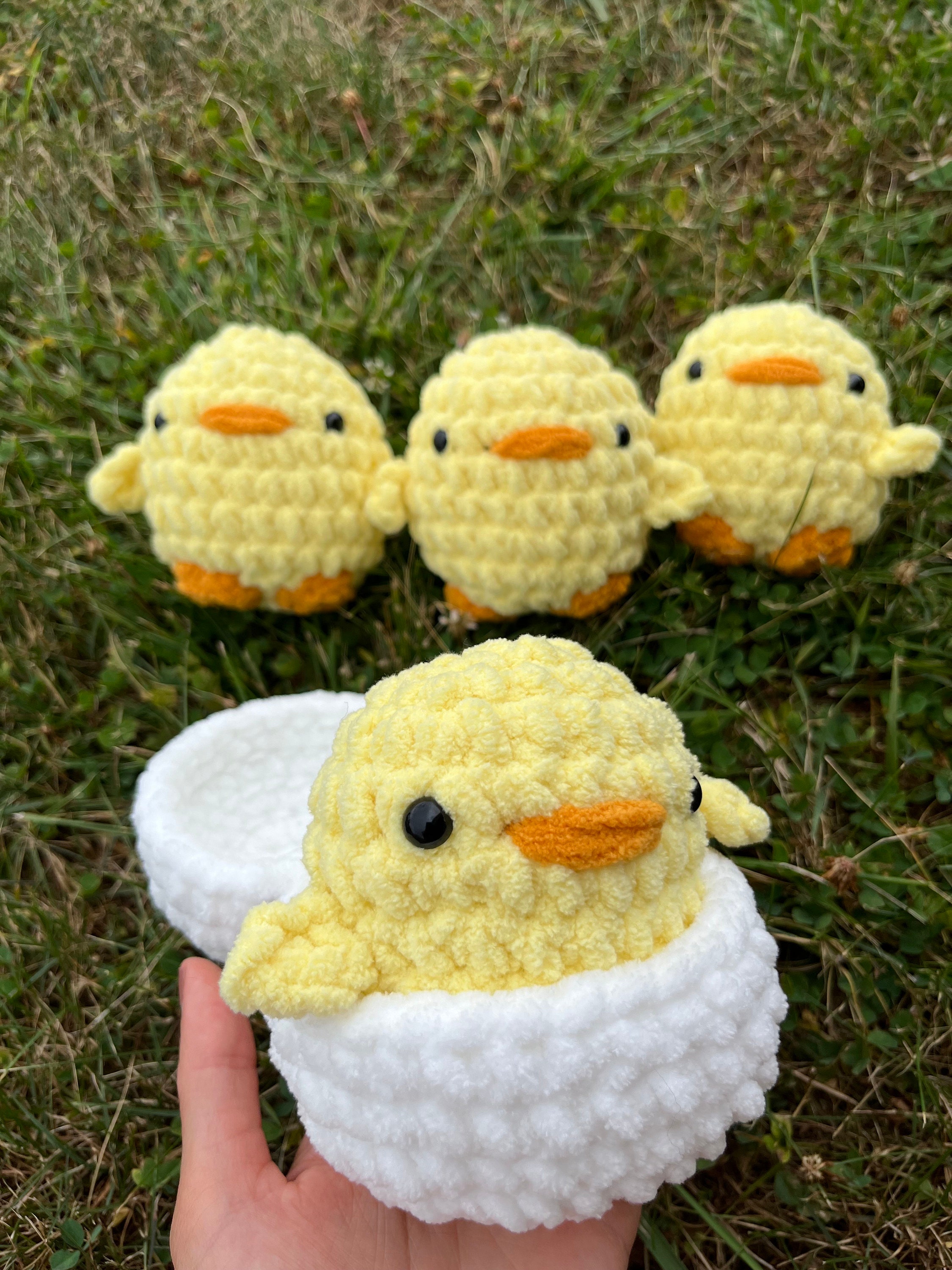 Hatching Chick Plush - Etsy