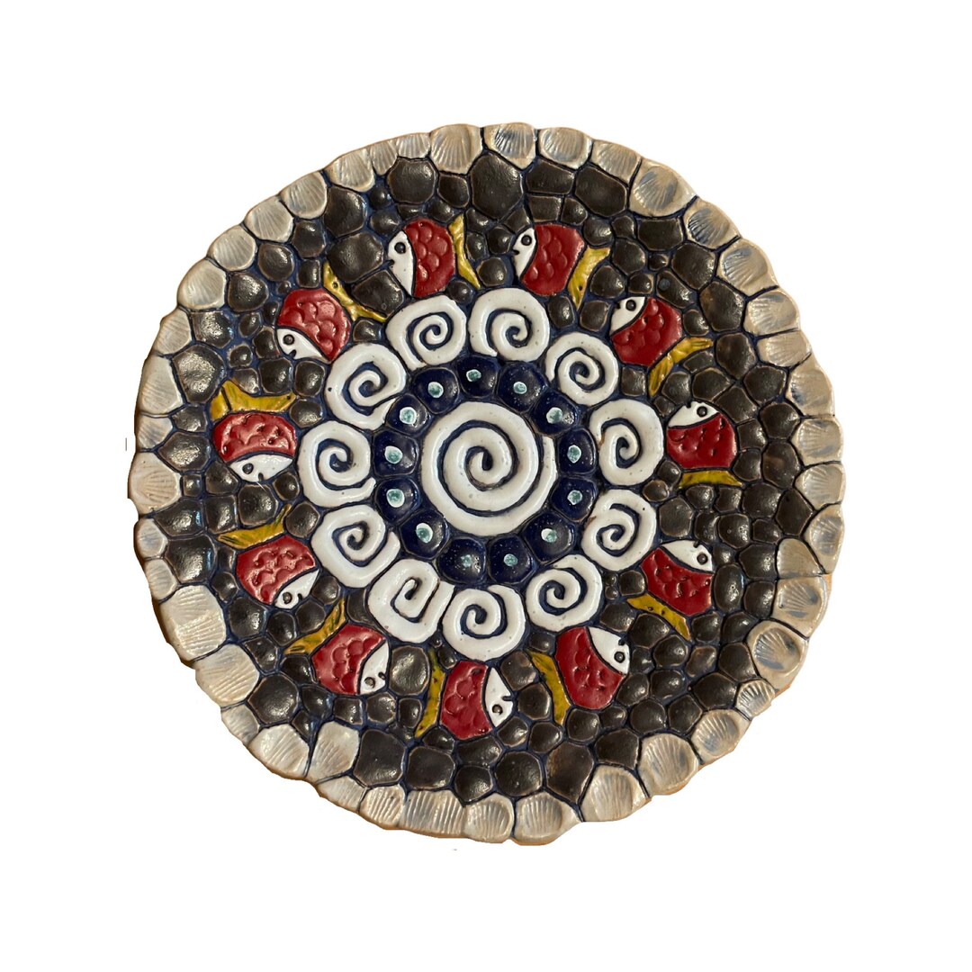 Ceramic Fish Bowl / Pottery Fish Bowl - Etsy