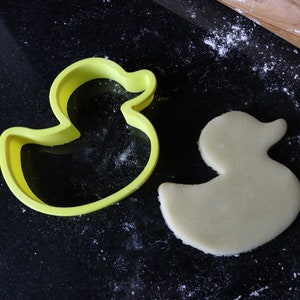 Duck cookie cutter, Duck shaped biscuit cutter, Rubber duck cutter, Fondant cutter