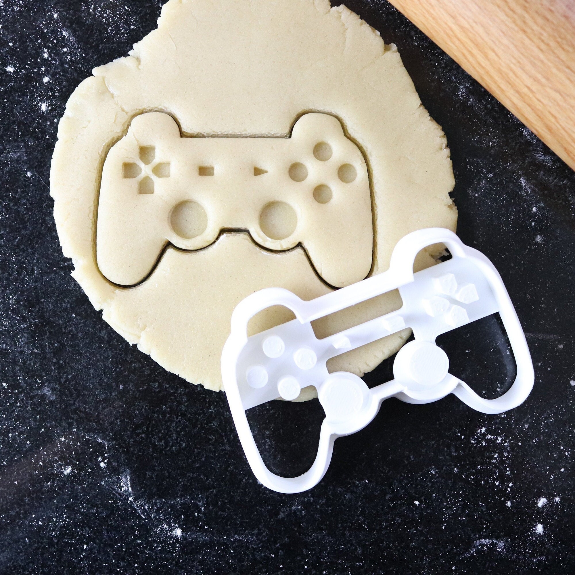 Molde de silicone 1 pc controlador gamepad jogo menino presente molde  açúcar ofício fondant bolo decoração molde animal ferramenta de cozimento