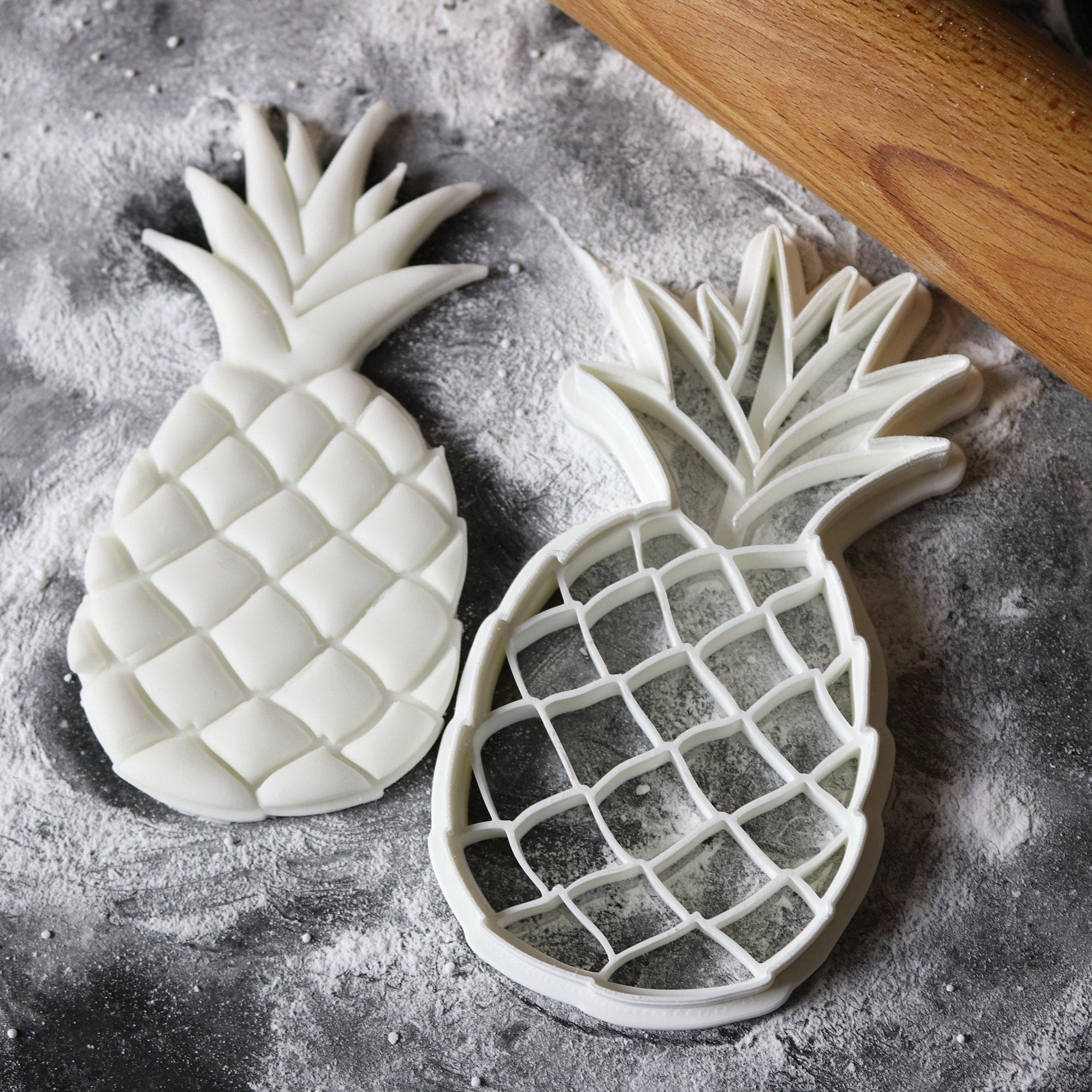 Pineapple Cookie Cutter, Shaped Cookie Cutter, Fondant Cutter - Etsy