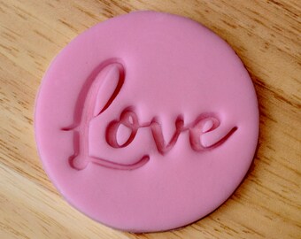 Love Embosser Stamp, Valentine's Cookie Stamp 3033