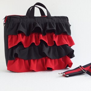 Klaar om Ruffles MESSENGER Laptoptas - Volledig SUPER Gewatteerd 8mm / laptop COMPARTIMENT / Waterdichte voering