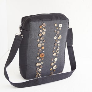 Versandfertiger Rucksack CABRIO Messenger Laptoptasche-Schultertasche-Laptopfach- gepolstert