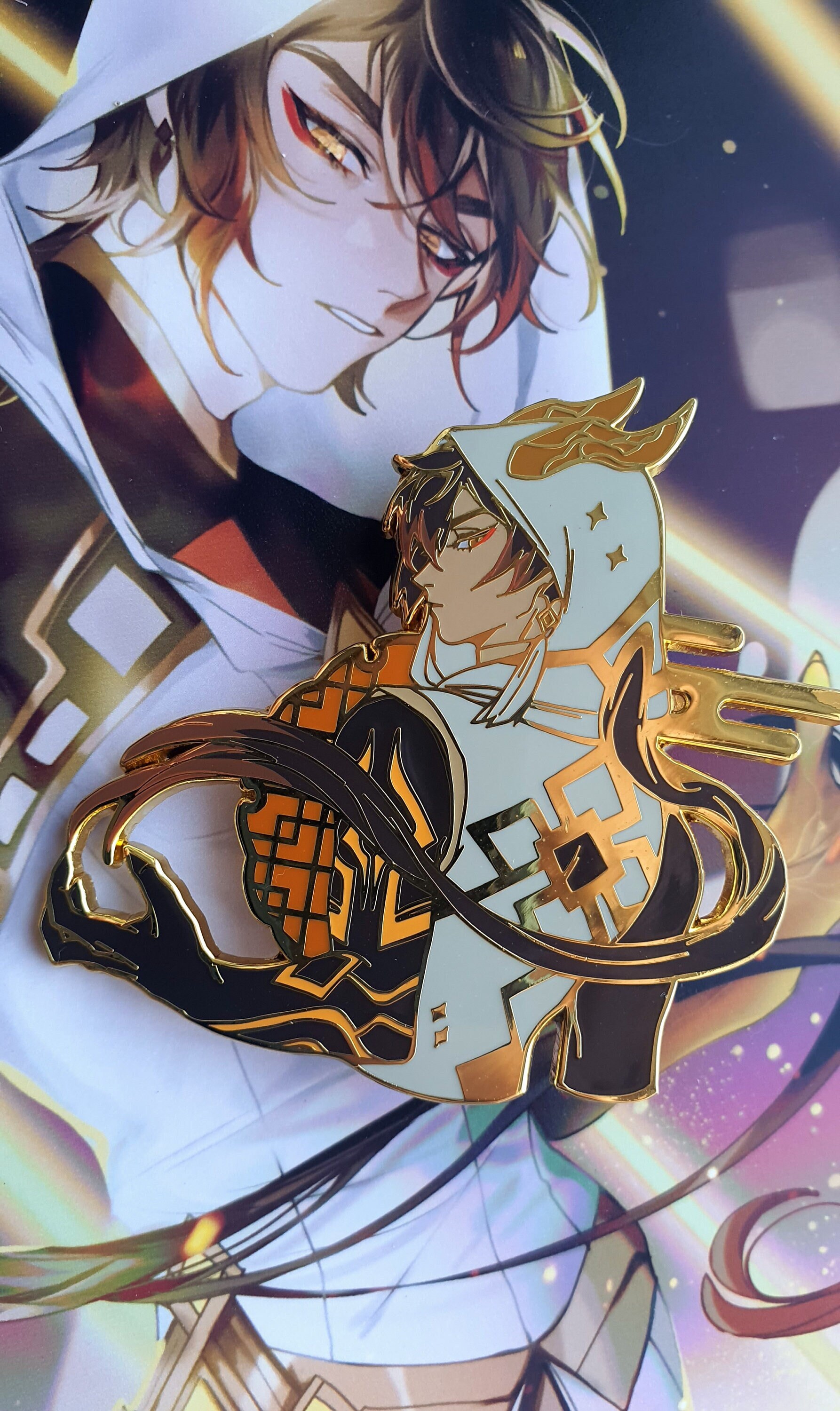 ZHONGLI Enamel pin [GENSHIN IMPACT]