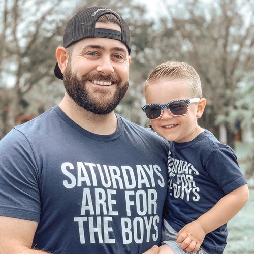 the Boys Daddy and Me Shirt Dad and Son 