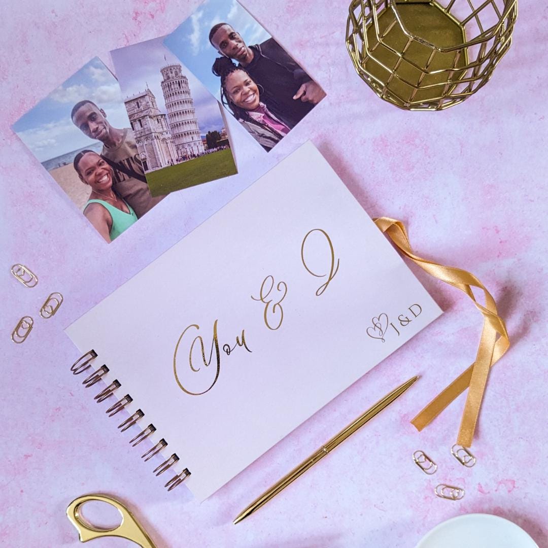 Personalised Memory Book | Anniversary Gift for Couples | Christian ...