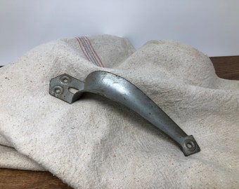 Vintage Gate Handle, Weathered Door Handle, Farmhouse Hardware