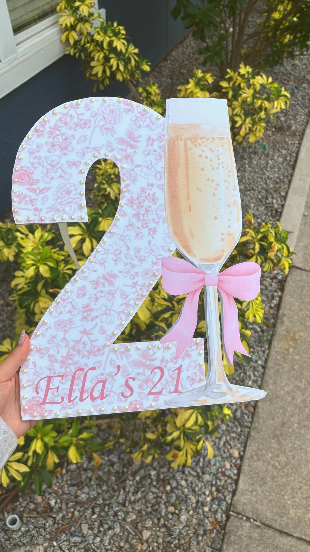 21st Birthday Sign - Etsy