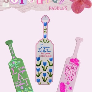 Sorority/ Fraternity Paddles