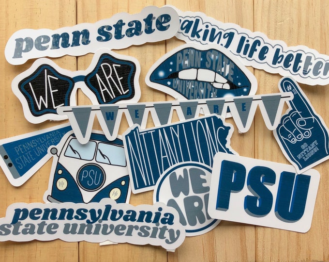 Emerson College Sticker Pack Custom Waterproof Sticker Etsy